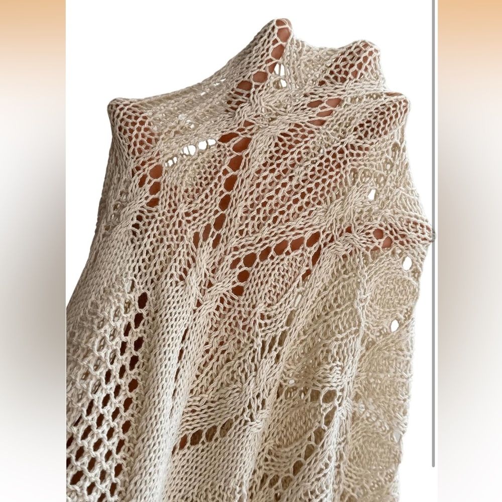 Elegant Crochet Maxi Skirt - Picture 6 of 10